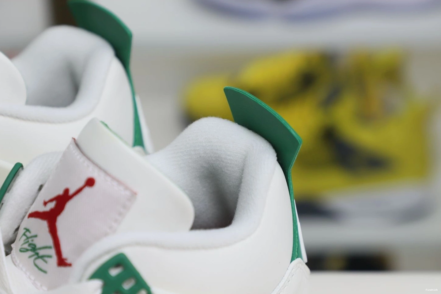 SB AIR RETRO GREEN' 'PINE JORDAN NIKE 4 X 0801
